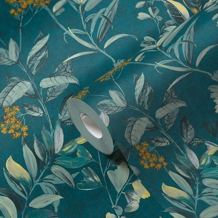 Meadow Whisper - Architects Wallpaper - Green