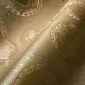 Medusa Plates Amplified - Metallic Wallpaper (Versace 5 Collection) - Gold