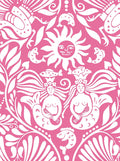 Mermaid Groove - Custom Sized Wallpaper Mural (per m2) - Pink