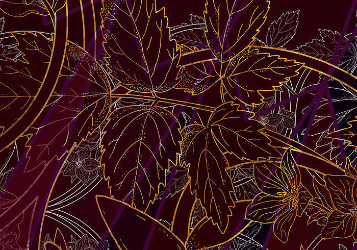 Midnight Ember - Custom Sized Wallpaper Mural (per m2)