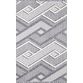 Milos 5x8 Grey Area Rug - Adams Furniture