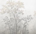 Misty Morning Tree - Custom Sized Wallpaper Mural (per m2) - Light