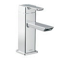 Moen S6700 90-Degree One-Handle Low Arc Bathroom Faucet, Chrome