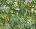 Monstera Jungle Wallpaper - Green - Peel and Stick