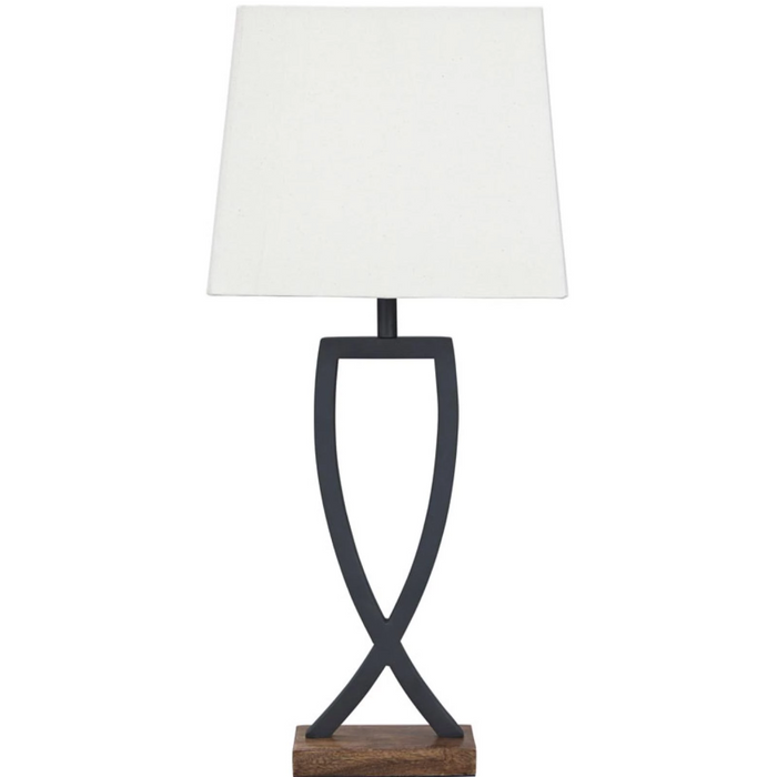 Nakara Metal Table Lamp | Set of 2, Lamp, Ashley Furniture - Adams Furniture