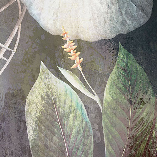 Night Flowers - Custom Sized Mural Wallpaper (per m2)