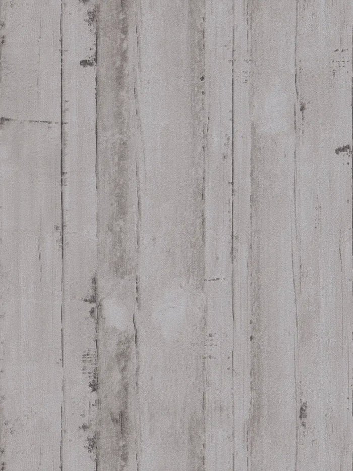 Nordic Timber - Wood Wallpaper - Grey