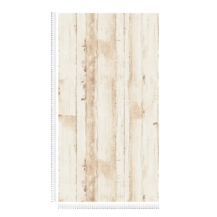 Nordic Timber – Wood Wallpaper – Beige