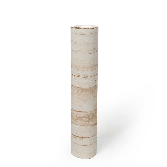 Nordic Timber – Wood Wallpaper – Beige