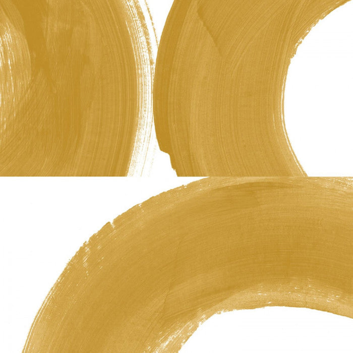Not A Circle - Iconic Wallpaper - Mustard