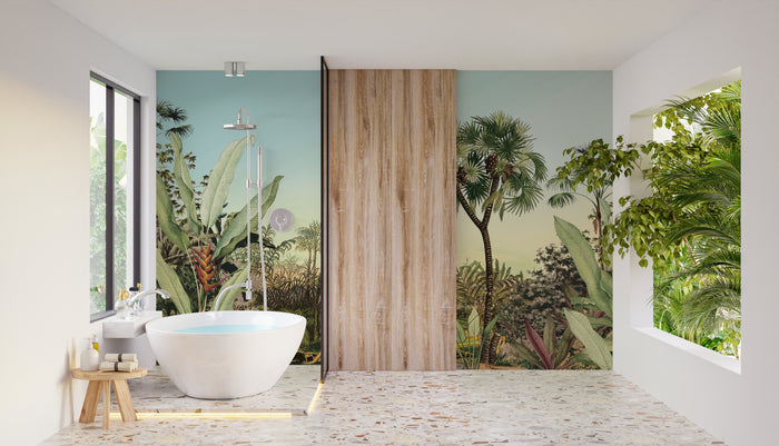 Oasis - Custom Sized Wallpaper Mural (per m2)