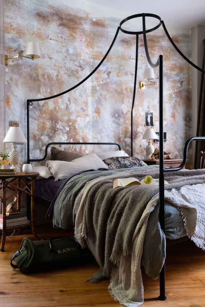 Oh La La Hybrid Wallpaper Mural - Sand