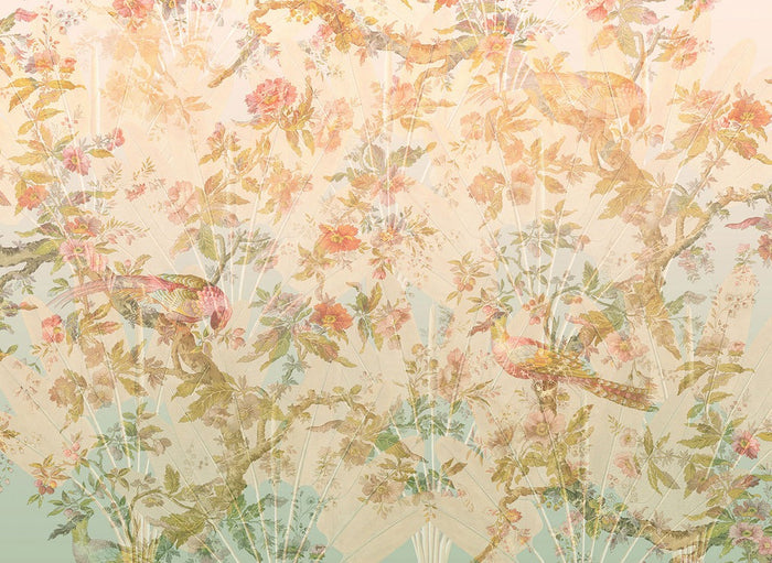 Oiseau de Paradis  Mural Wallpaper