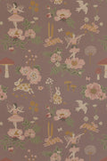 Old Garden Wallpaper - Plum