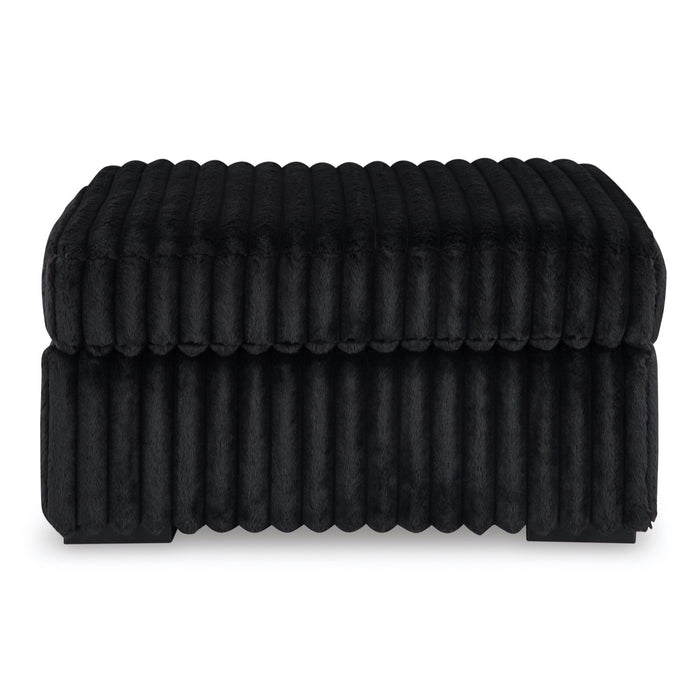 Onyx Oversized Accent Ottoman - Adams Furniture