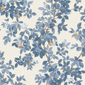 Orange Tree – Citrus Blossom Wallpaper – Blue White