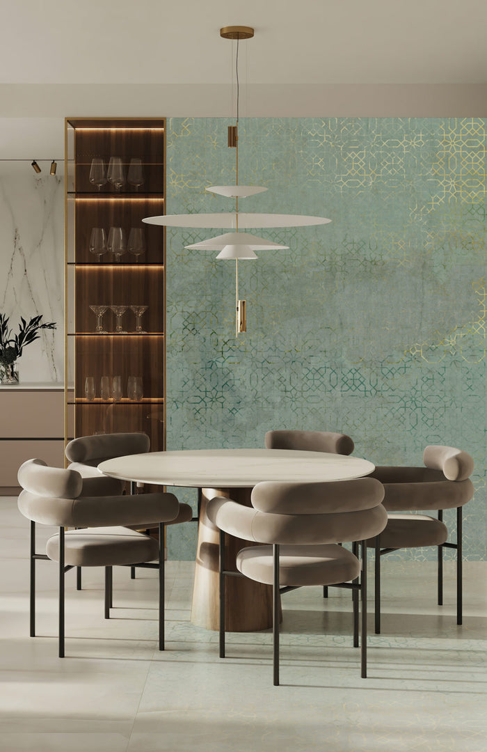 Oriental Finery - Custom Sized Mural Wallpaper (per m2)