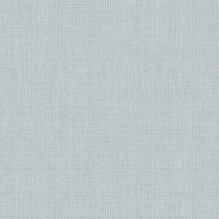 Ormsby blue wallpaper in a fine woven linen texture