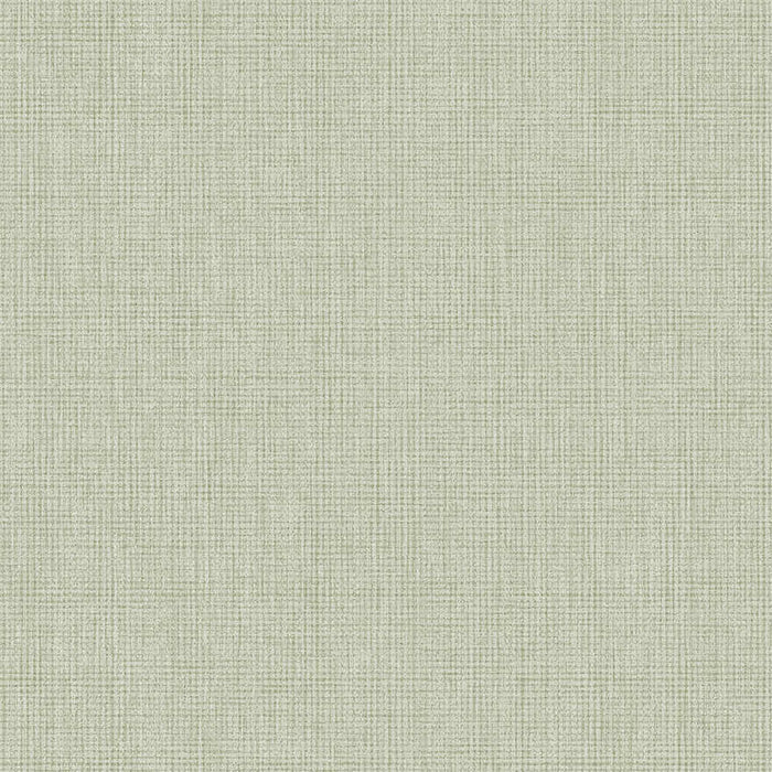 Ormsby sage wallpaper in a fine woven linen texture