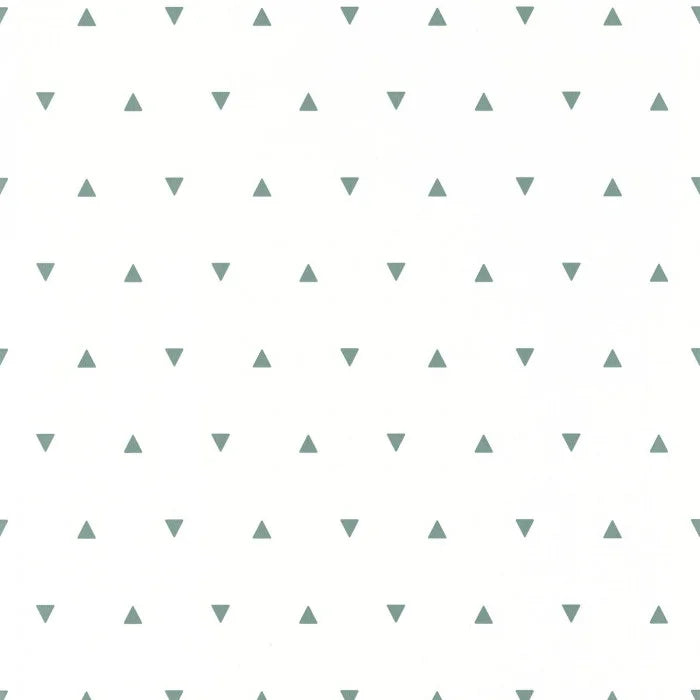 Our Planet Bermuda Triangle Wallpaper - White/Green