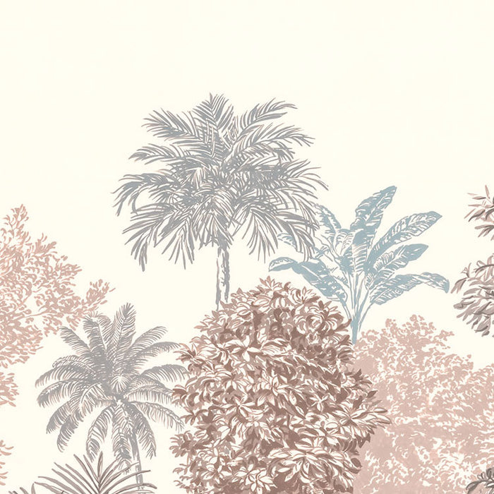 Painted Trees - Custom Sized Mural Wallpaper (per m2)