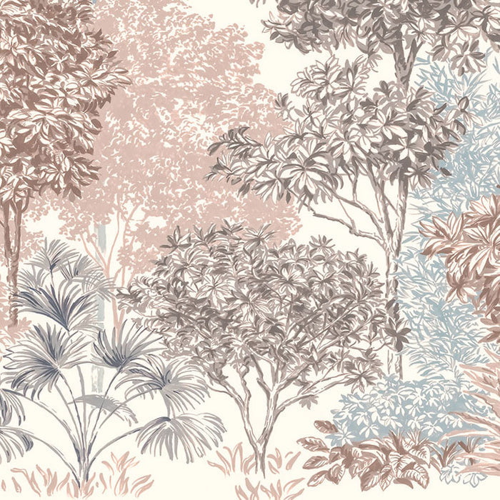 Painted Trees - Custom Sized Mural Wallpaper (per m2)