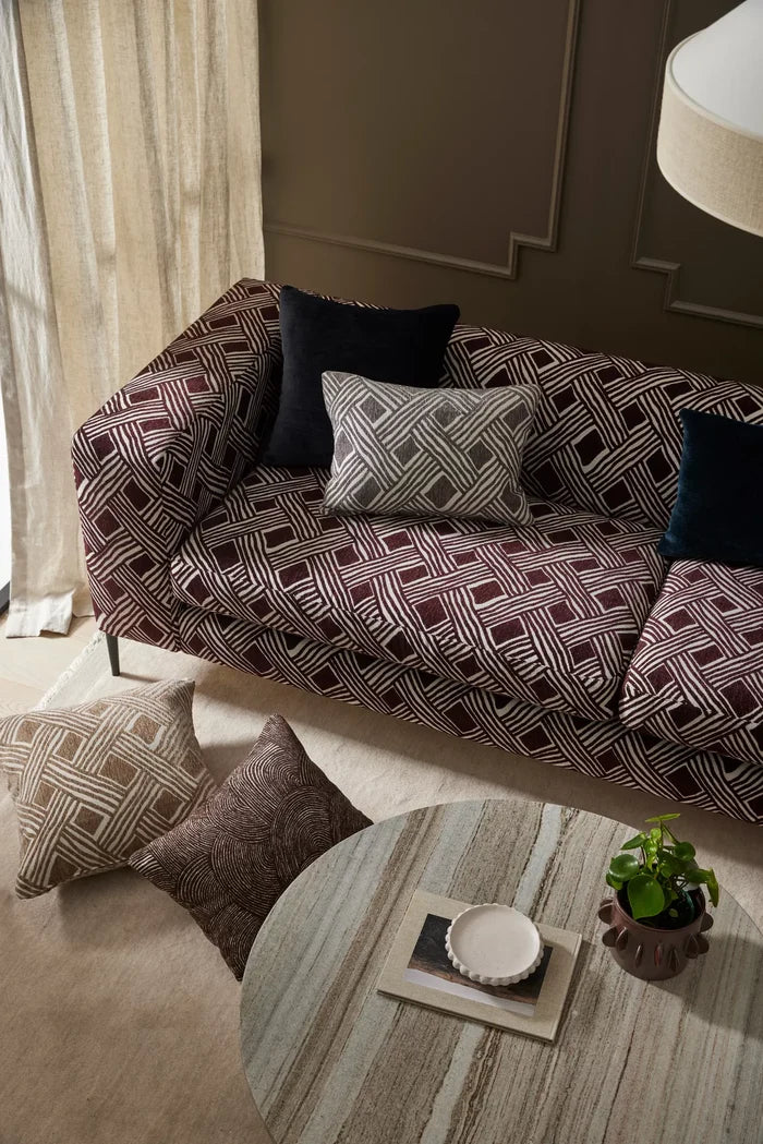 Palacio Upholstery Fabric - Grey