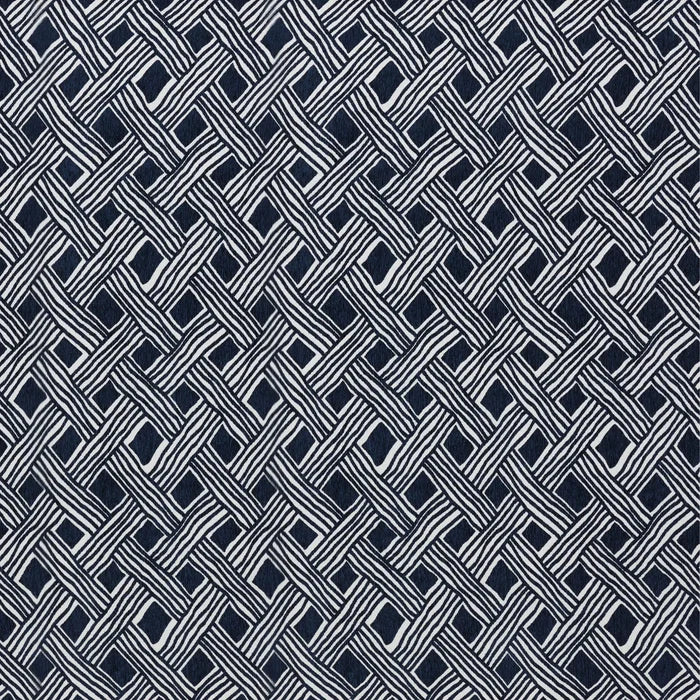 Palacio Upholstery Fabric - Navy