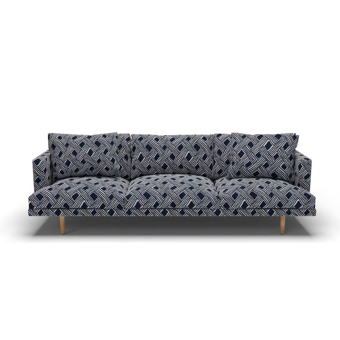 Palacio Upholstery Fabric - Navy