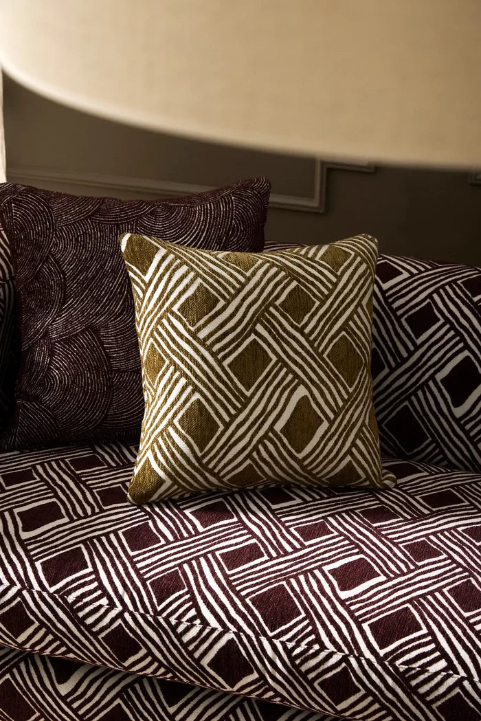 Palacio Upholstery Fabric - Plum