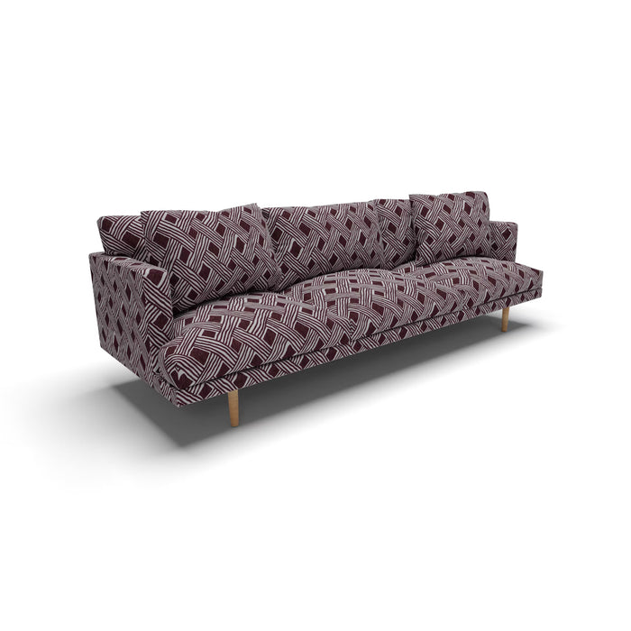 Palacio Upholstery Fabric - Plum