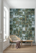 Palm Puzzle - Custom Sized Mural Wallpaper (per m2)