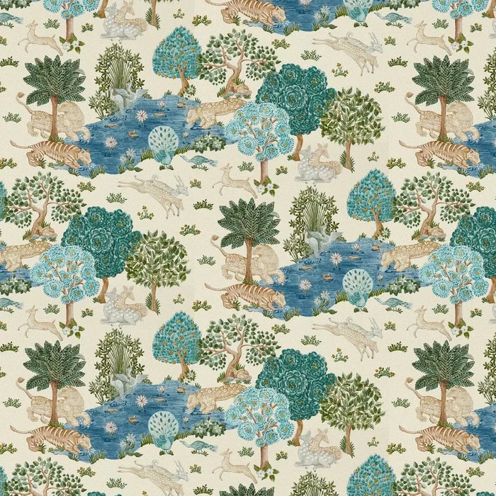 Pamir Wallpaper - Cream/Nettle