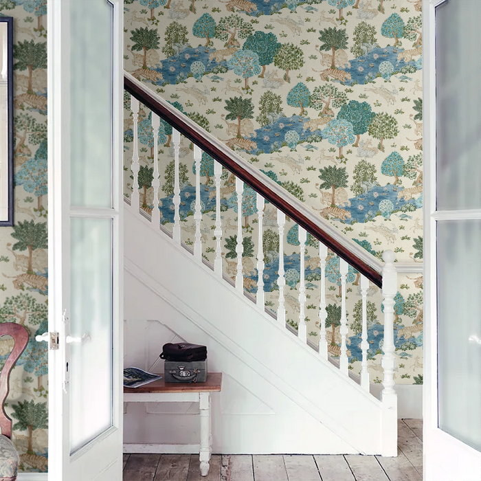 Pamir Wallpaper - Cream/Nettle