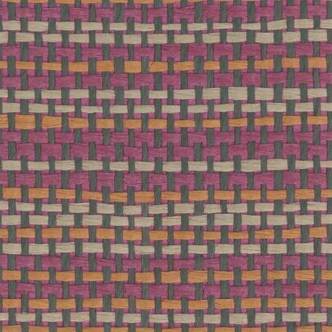 Paper Weave Grasscloth Wallpaper - Oriental Red