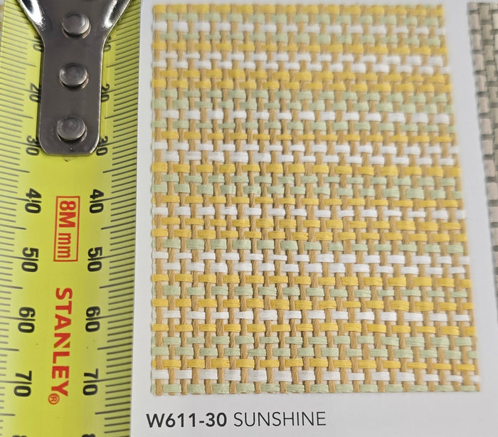 Paper Weave Grasscloth Wallpaper - Sunshine