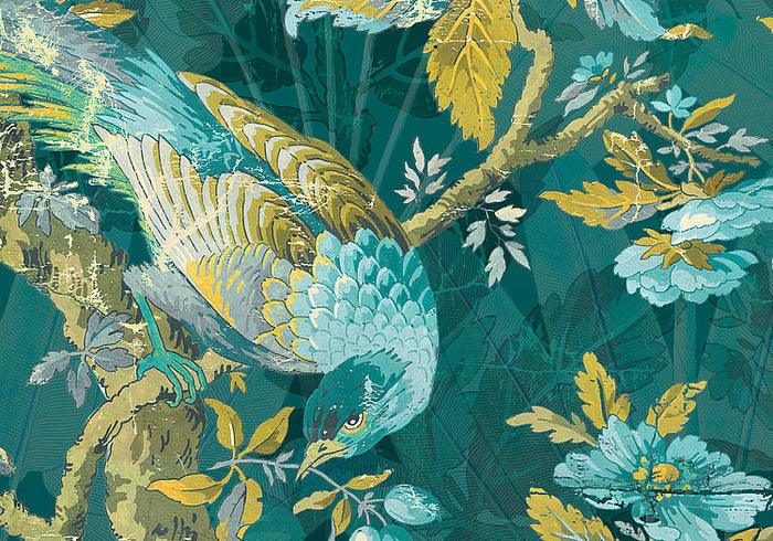 Paradis - Custom Sized Wallpaper Mural (per m2)