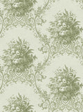 Paradise Medallion - Custom Sized Wallpaper Mural (per m2) - Green