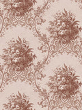 Paradise Medallion - Custom Sized Wallpaper Mural (per m2) - Red
