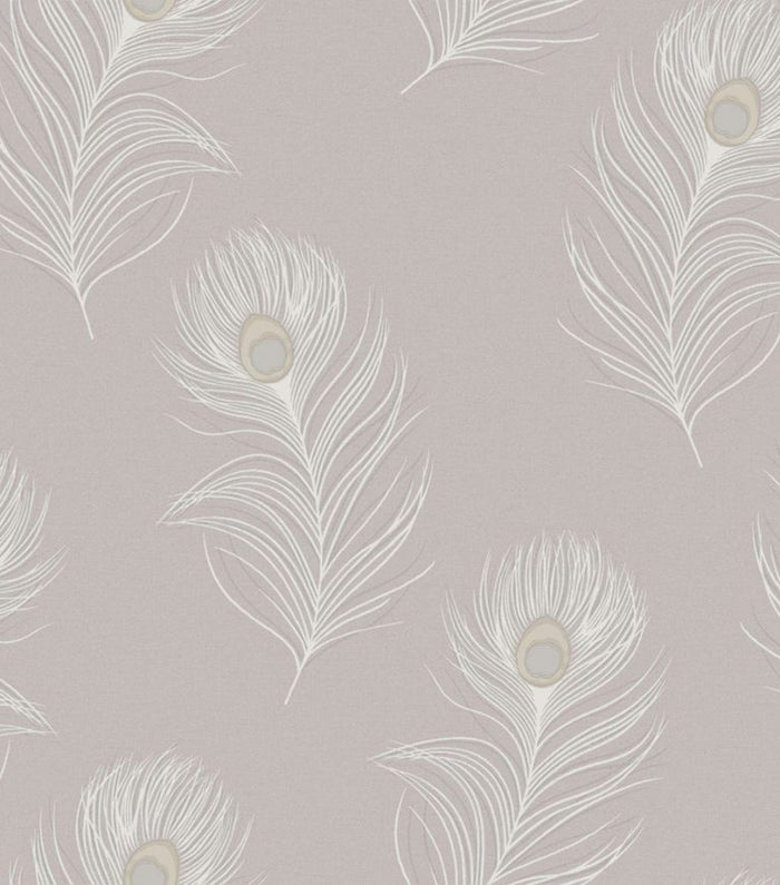 Pavona - Peacock Wallpaper - Heather