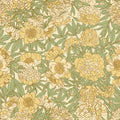 Peony Fever - Custom Sized Wallpaper Mural (per m2) - Yellow