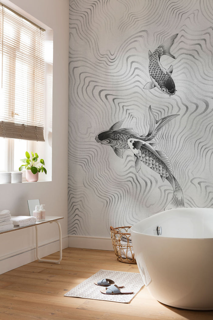 Perfect Pond - Custom Sized Wallpaper Mural (per m2)