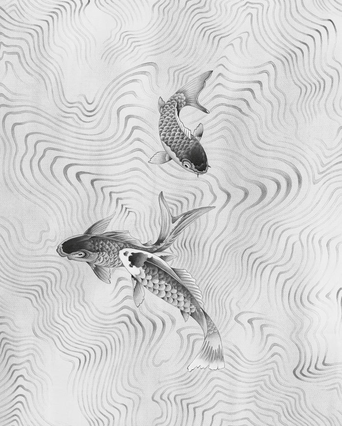 Perfect Pond - Custom Sized Wallpaper Mural (per m2)