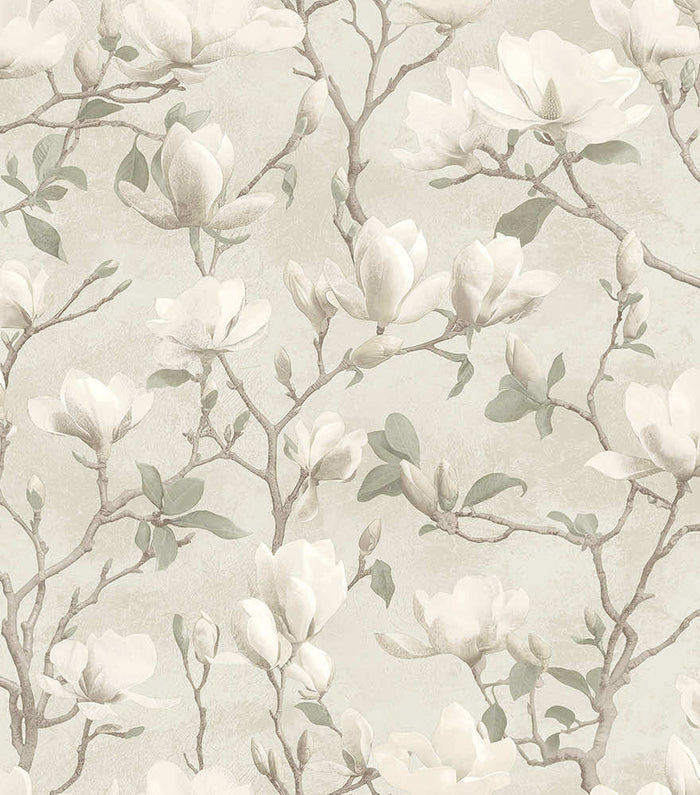 Petalina Textured Wallpaper - Cream
