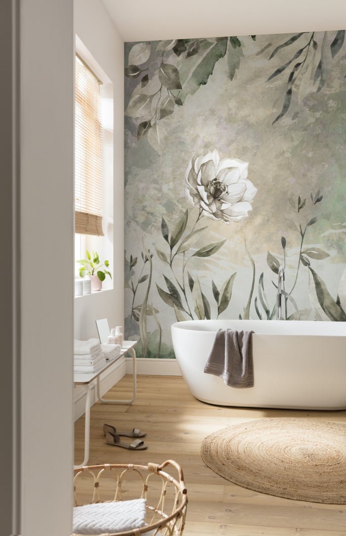 Petite Brise - Custom Sized Mural Wallpaper (per m2)