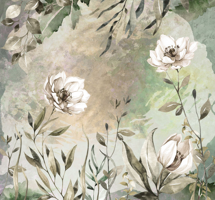 Petite Brise - Custom Sized Mural Wallpaper (per m2)
