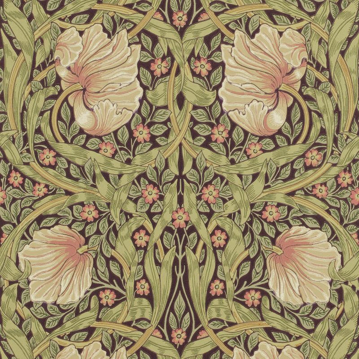 Pimpernel Wallpaper - Bullrush/Russet