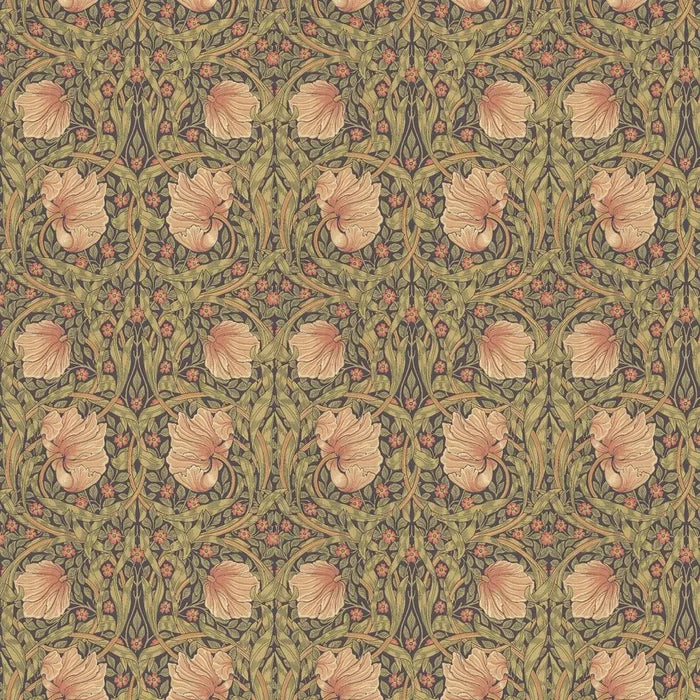 Pimpernel Wallpaper - Bullrush/Russet