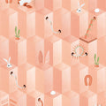 Pink Carrot Wallpaper Mural {per m2}