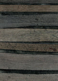 Plantation Wallpaper - 100% Banana Leaf - Ash